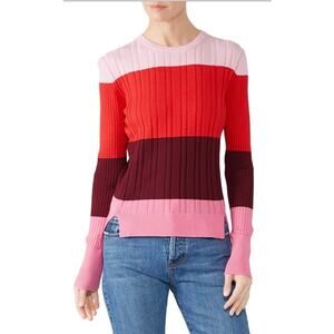 Tome NYC Colorblock Amulet Turtleneck Sweater 6